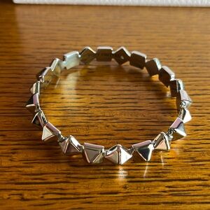NWOT Original Juicy Couture Silver Stud Bangle Bracelet